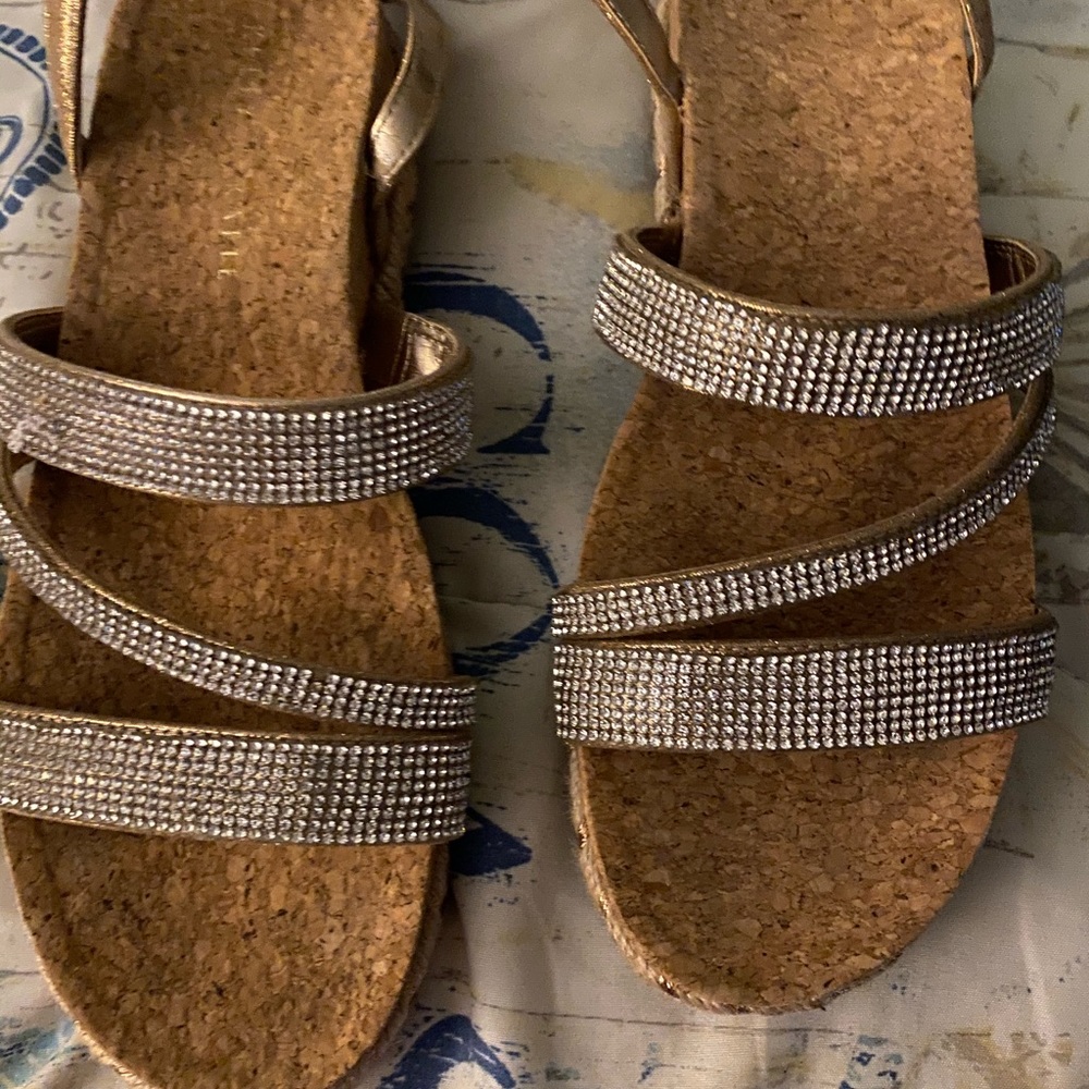 Rhinestone sandals - Picture 2 of 2